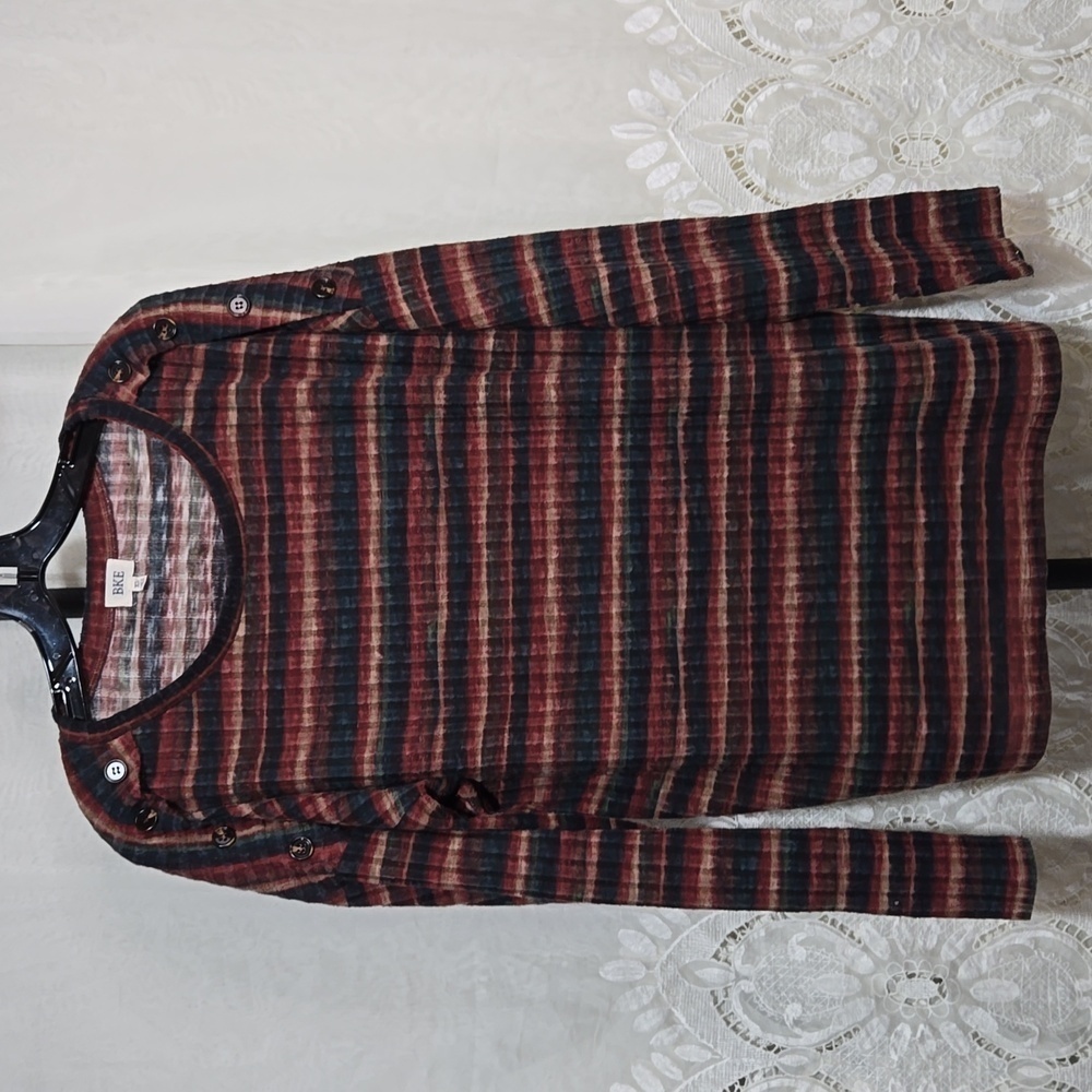 BKE Striped Long Sleeve Shirt/Top sz X-Large